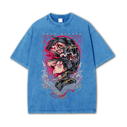 Angriff auf Titan Eren Yeager Angriff Titan T-Shirt