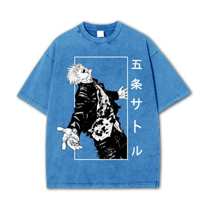 Tokyo Sorcery Satoru Gojo V4 Vintage T Shirt