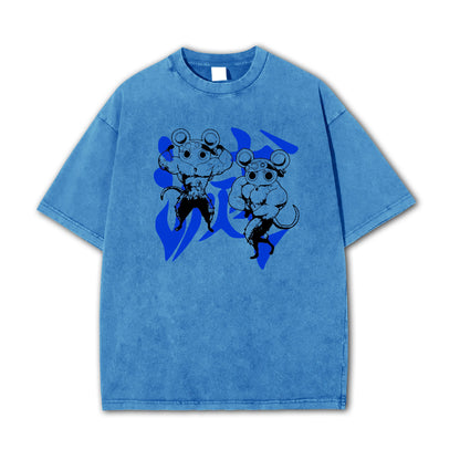 Demon Slayer Muskelmäuse T-Shirt
