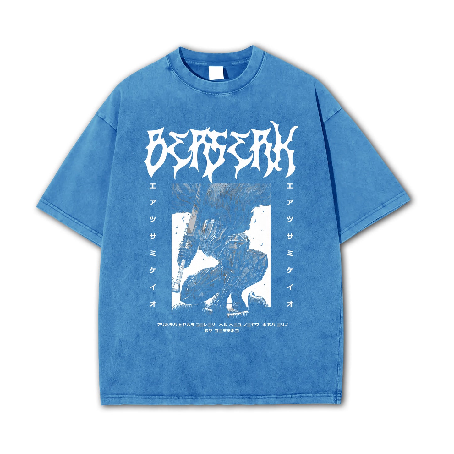 Dark Sword Saga Black Swordsman V2 Vintage T-Shirt