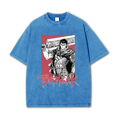 Dark Sword Saga Swordsman V8 Vintage T Shirt