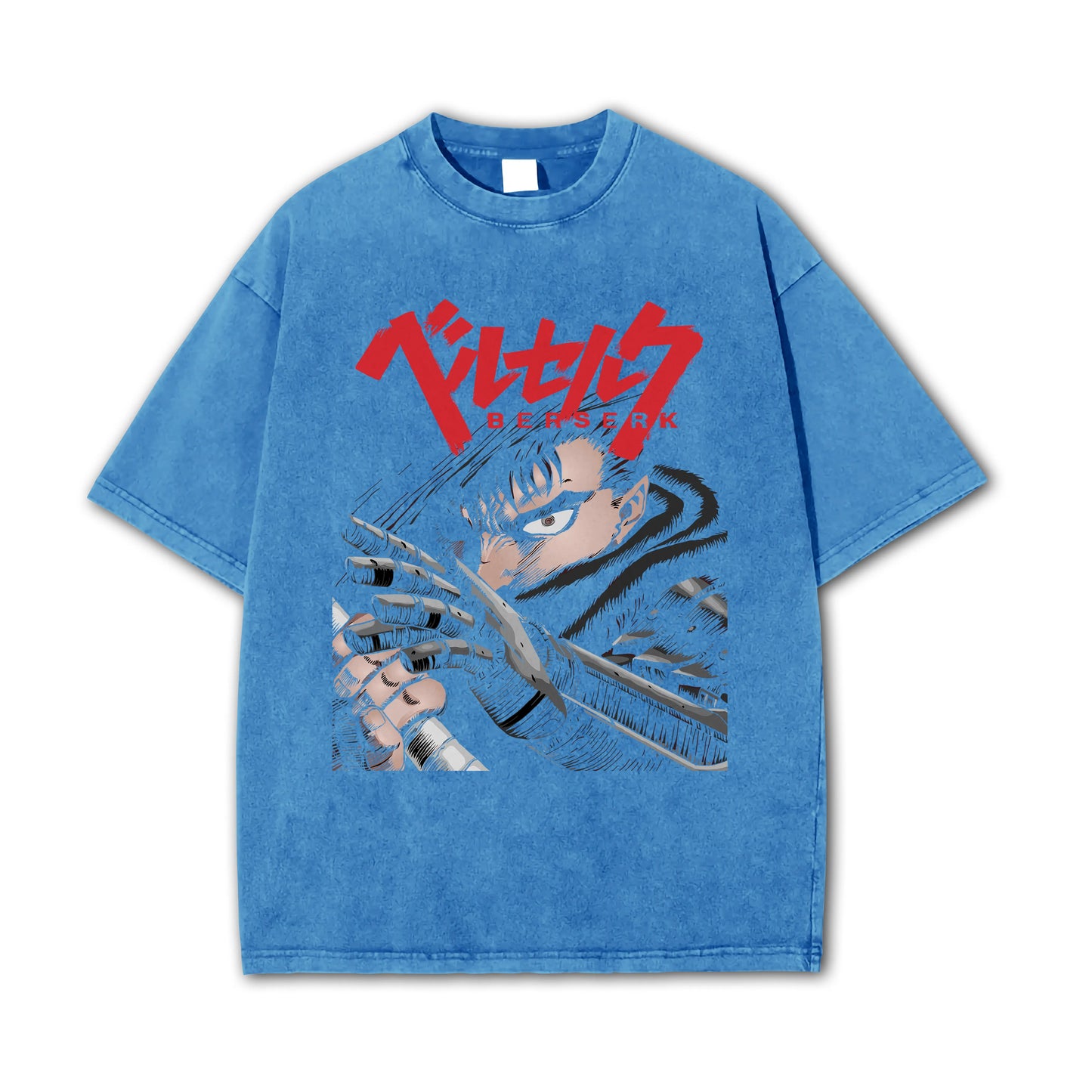 Dark Sword Saga Black Swordsman V3 Vintage T-Shirt