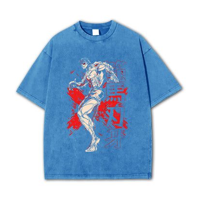 Ultimate Grappler Hanma V7 Vintage T-Shirt