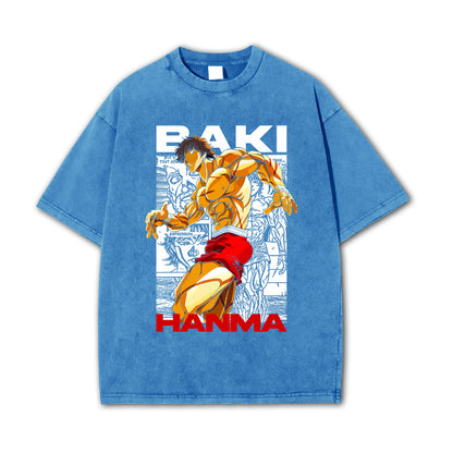 Ultimate Grappler Hanma V4 Vintage T Shirt