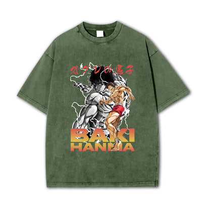 Ultimate Grappler Hanma V5 Vintage T-Shirt
