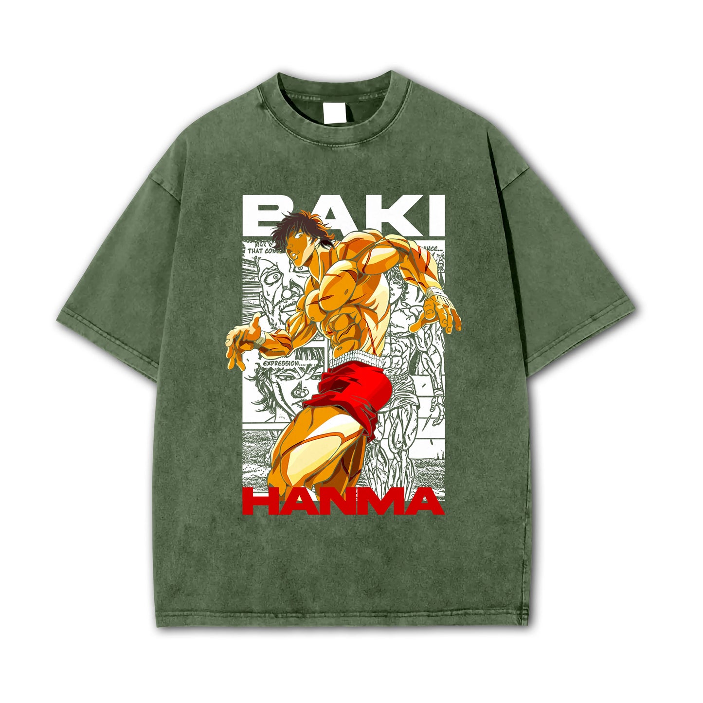Ultimate Grappler Hanma V4 Vintage T Shirt