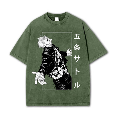 Tokyo Sorcery Satoru Gojo V4 Vintage T Shirt