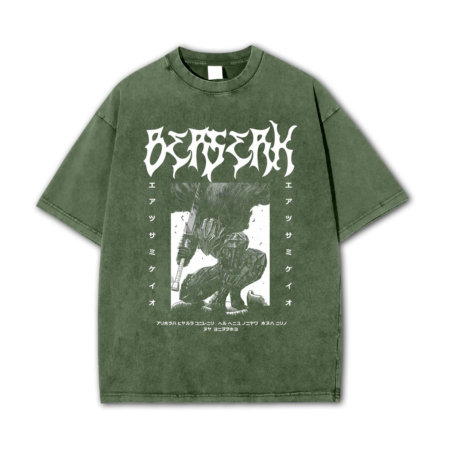 Dark Sword Saga Black Swordsman V2 Vintage T-Shirt