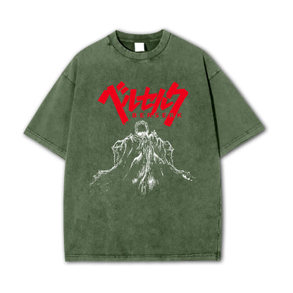 Dark Sword Saga Swordsman Vintage T Shirt
