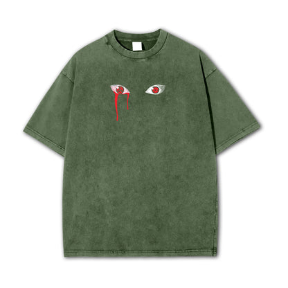 Hidden Leaf Shinobi - Curse of the Sharingan Vintage T-Shirt
