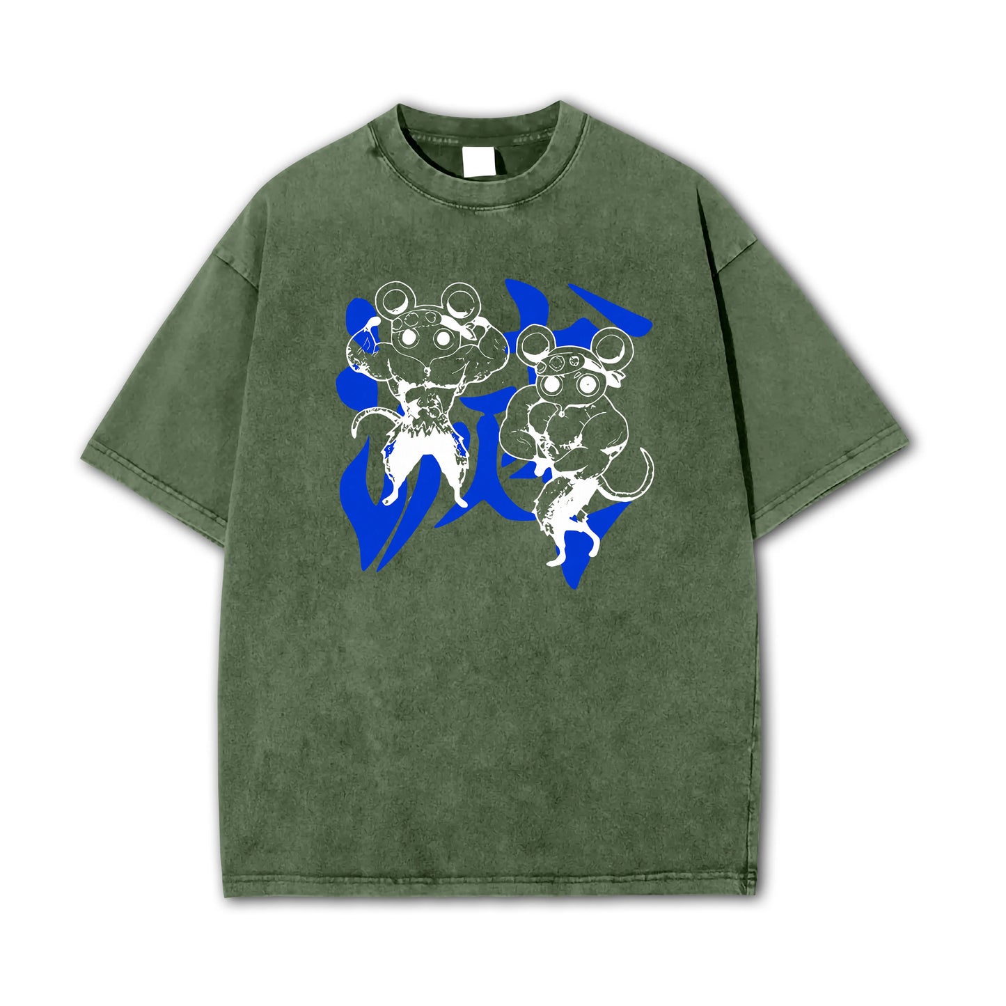 Demon Slayer Muskelmäuse T-Shirt