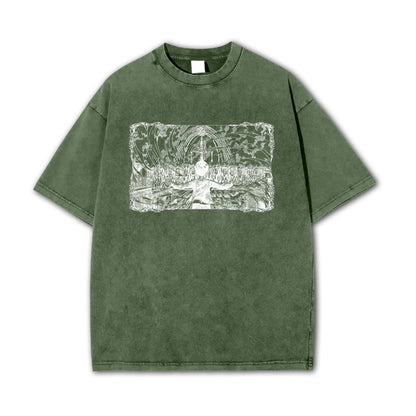 Titan Siege Freedom Fighter Blood Fiend Vintage T-Shirt