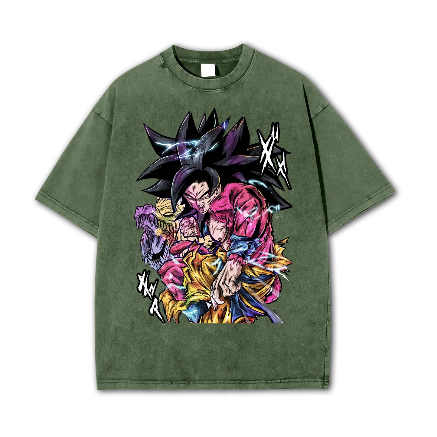Saiyan Legacy Warrior SS4 Vintage T-Shirt