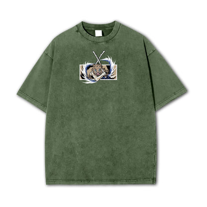 Blade of the Demon Hunters Inosuke Hashibara Vintage T Shirt