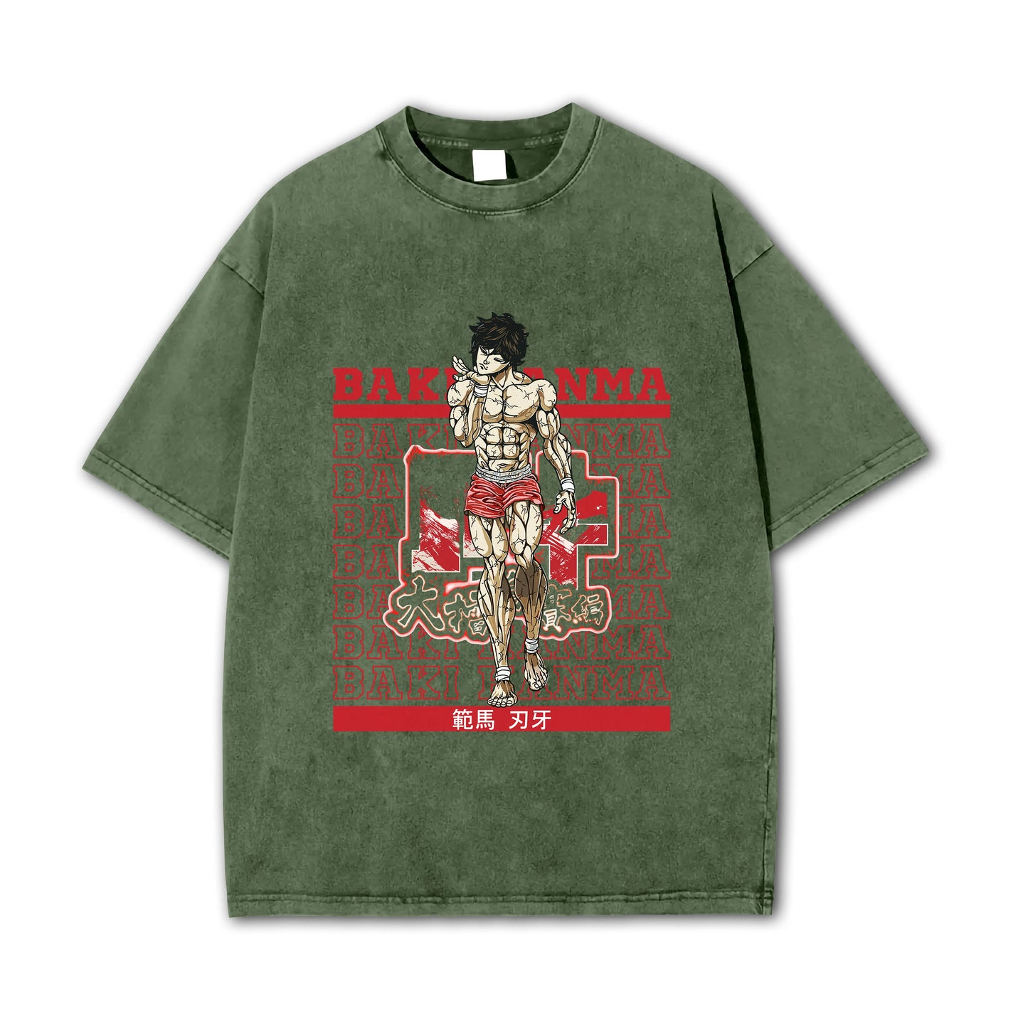 Ultimate Grappler Hanma V10 Vintage T Shirt