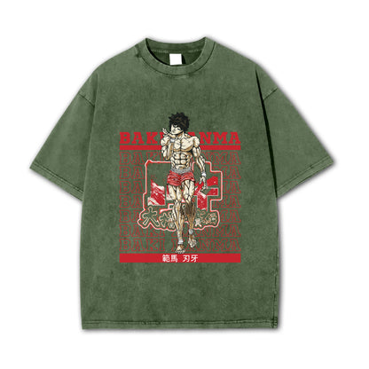Ultimate Grappler Hanma V10 Vintage T Shirt