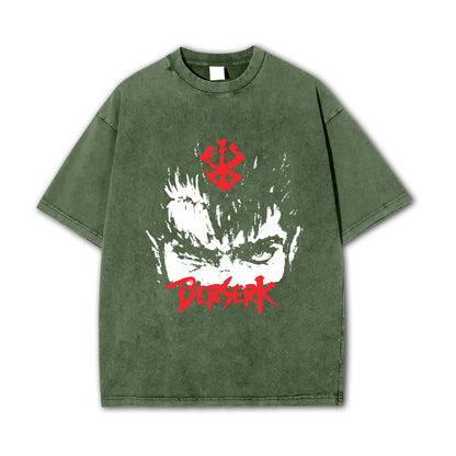 Dark Sword Saga Branded Swordsman Vintage T-Shirt