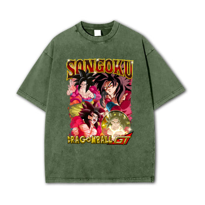 Saiyan Legacy GT Goku Vintage T Shirt
