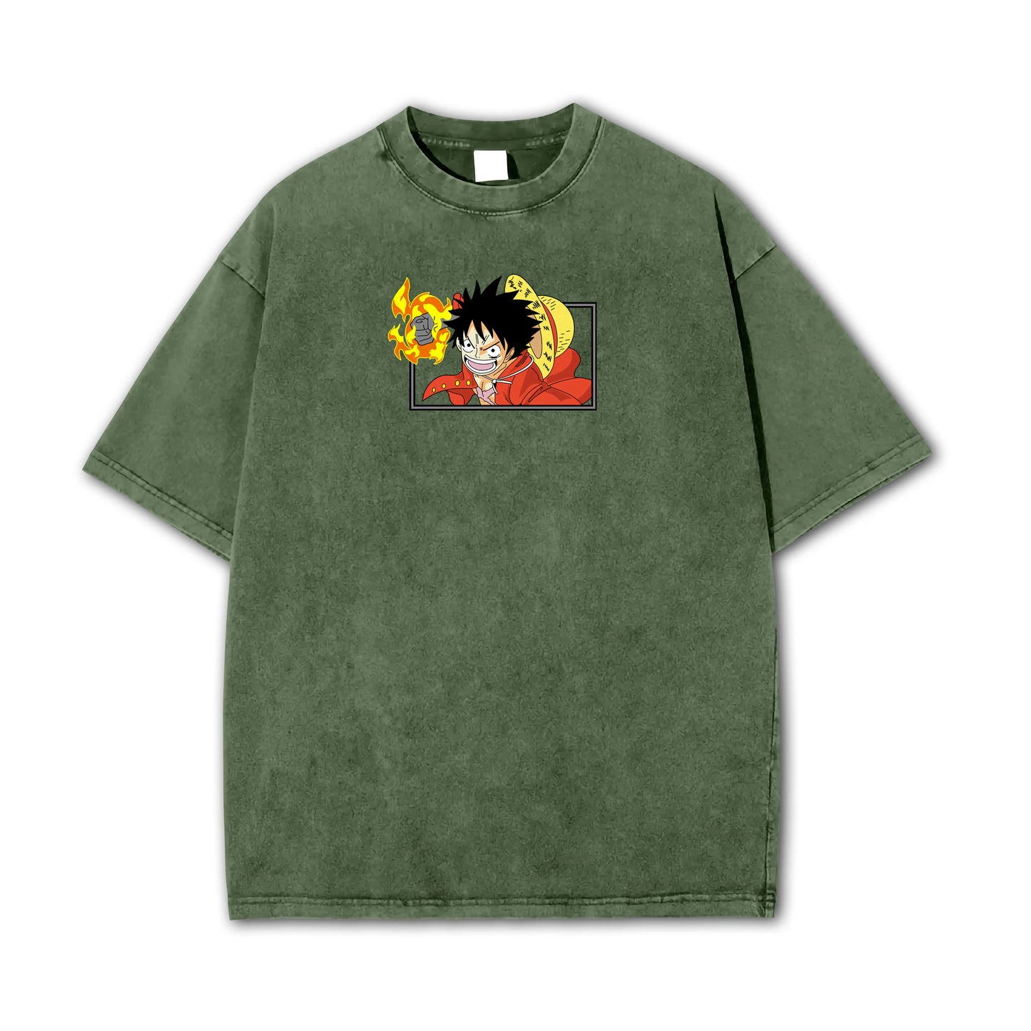 Pirate King’s Voyage Luffy Fire Punch Vintage T Shirt