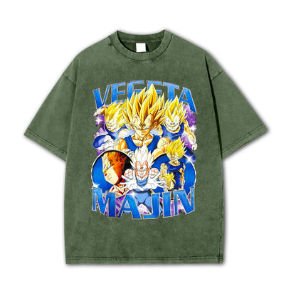 Saiyan Legacy Majin Prince of Pride Vintage T-Shirt