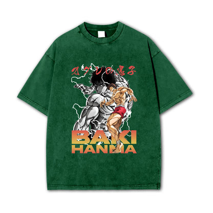 Ultimate Grappler Hanma V5 Vintage T-Shirt