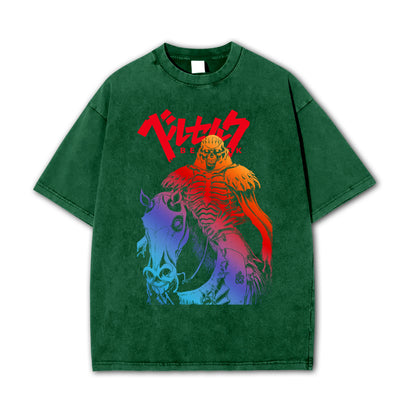 Dark Sword Saga Skull Knight Vintage T Shirt