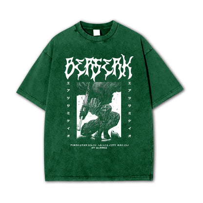 Dark Sword Saga Black Swordsman V2 Vintage T Shirt