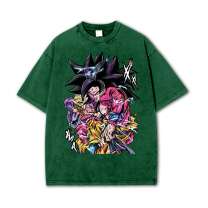 Saiyan Legacy Warrior SS4 Vintage T-Shirt