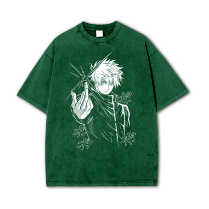Tokyo Sorcery Satoru Gojo V2 Vintage T Shirt