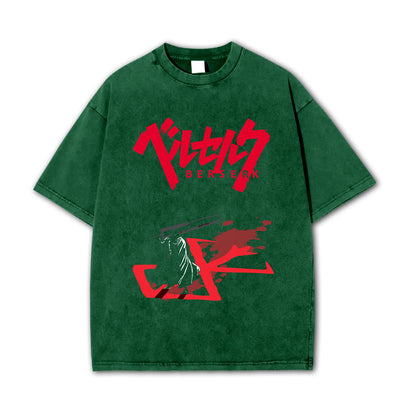 Dark Sword Saga Swordsman V10 Vintage T Shirt