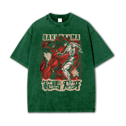 Ultimate Grappler Hanma V2 Vintage T-Shirt