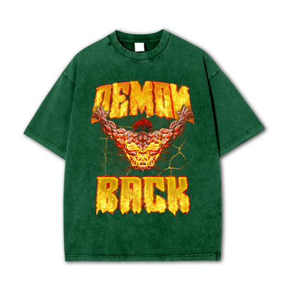 Baki - Yujiro Hanmas Dämonen-Rücken-T-Shirt