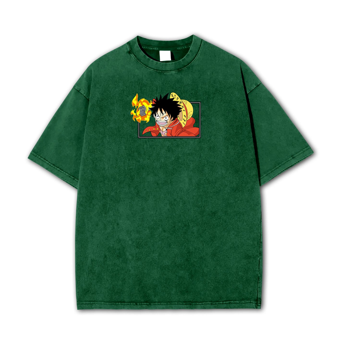 One Piece Ruffy Fire Punch T-Shirt
