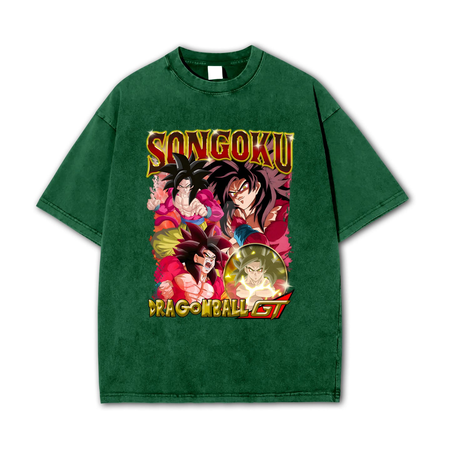 Saiyan Legacy GT Goku Vintage T Shirt