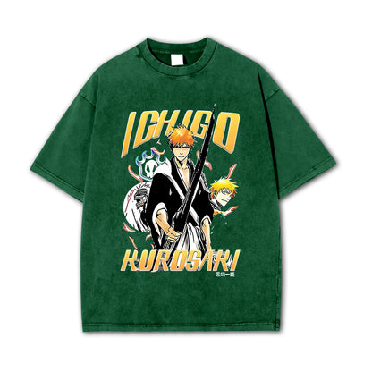 Soul Reaper Ichigo Kurosaki Vintage T Shirt