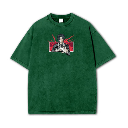 Blade of the Demon Hunters Muzan Kibutsuji Vintage T Shirt