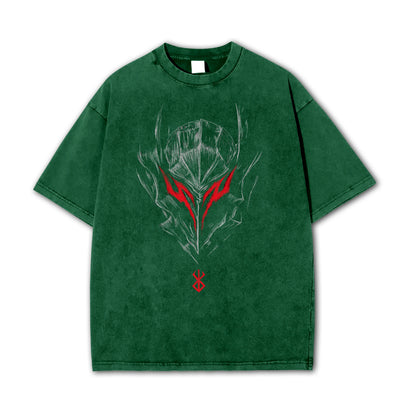 Dark Sword Saga Black Swordsman V6 Vintage T Shirt