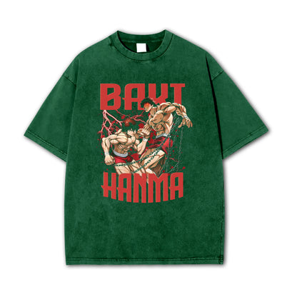 Ultimate Grappler Hanma Vintage T-Shirt