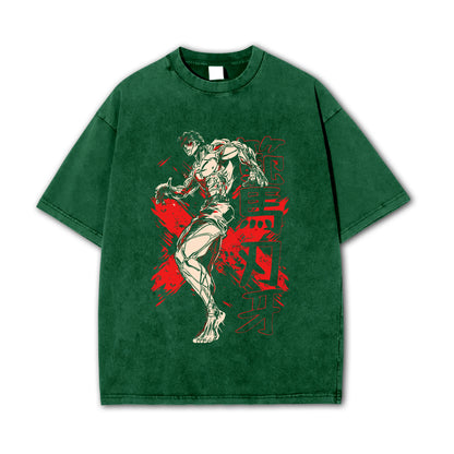 Ultimate Grappler Hanma V7 Vintage T-Shirt