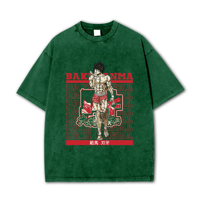 Ultimate Grappler Hanma V10 Vintage T Shirt