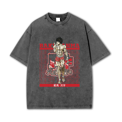 Ultimate Grappler Hanma V10 Vintage T Shirt