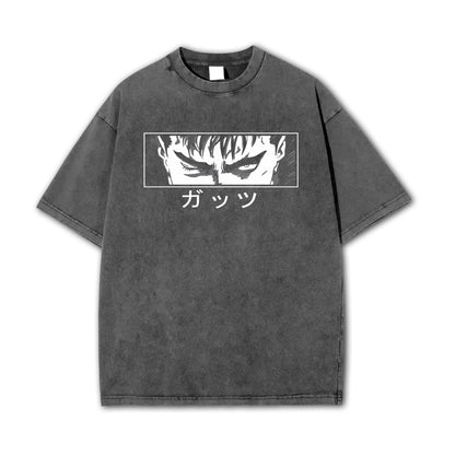 Dark Sword Saga Branded Swordsman' Gaze Vintage T-Shirt