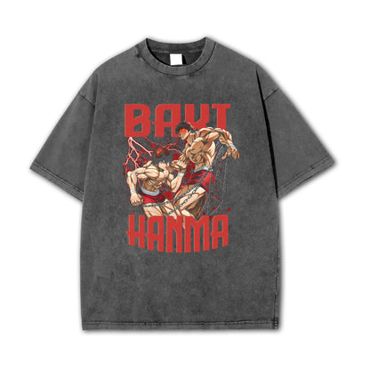 Ultimate Grappler Hanma Vintage T Shirt