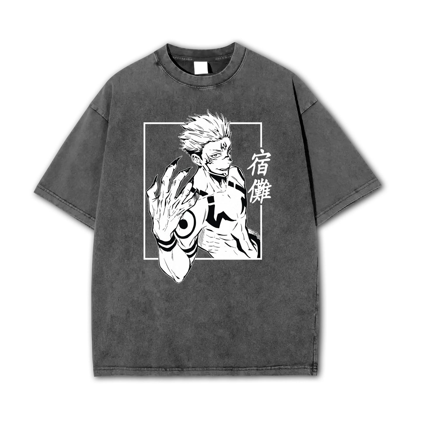 Tokyo Sorcery Malevolent Unlucky King V3 Vintage T-Shirt