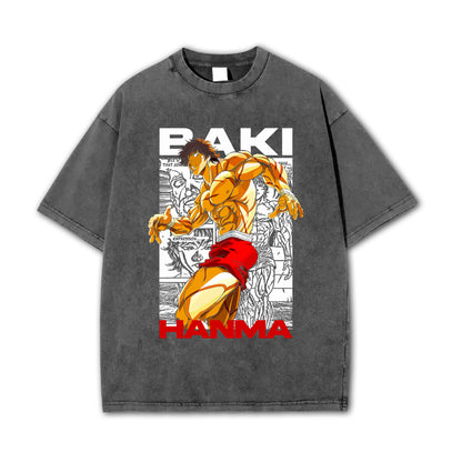 Ultimate Grappler Hanma V4 Vintage T Shirt
