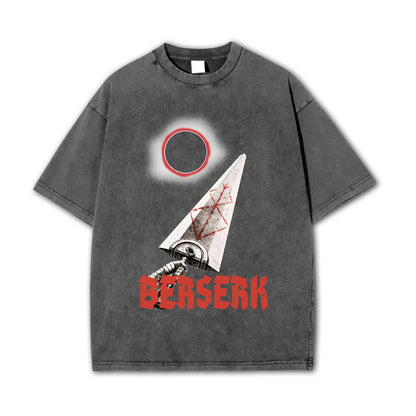 Dark Sword Saga Swordsman V7 Vintage T Shirt