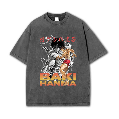 Ultimate Grappler Hanma V5 Vintage T-Shirt