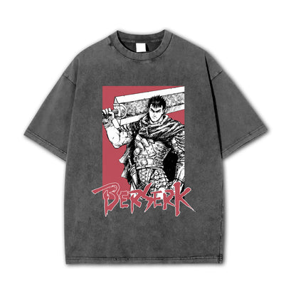 Dark Sword Saga Swordsman V8 Vintage T-Shirt