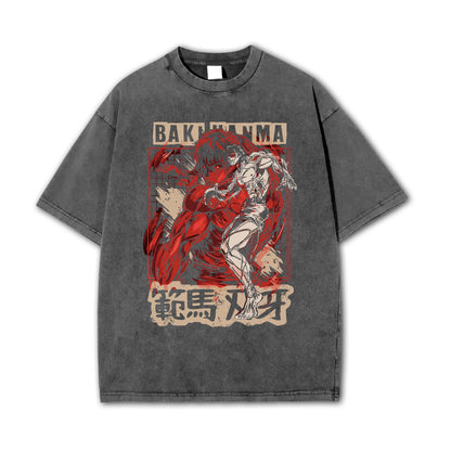 Ultimate Grappler Hanma V2 Vintage T Shirt