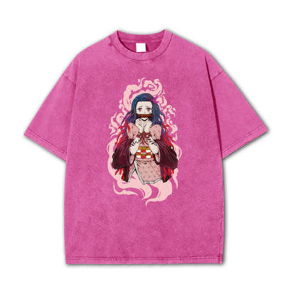 Blade of the Demon Hunters Nezuko Vintage T Shirt